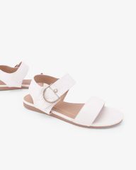 Sandal Đế Xẹp Hạnh Dung Quai Hậu Khóa Ngọc HD02263AB
