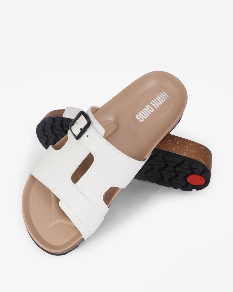 Dép Xẹp Hạnh Dung Quai Ôm Khóa Nịt HD0322AC