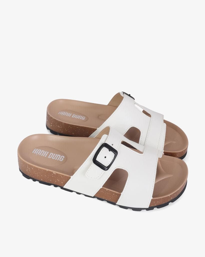 Dép Xẹp Hạnh Dung Quai Ôm Khóa Nịt HD0322AC