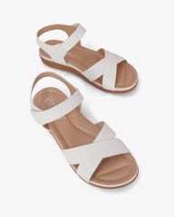 Sandal Xuồng Quai Đắp Chéo Trơn HD0324AC