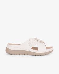 Dép Đế Xuồng Hạnh Dung Quai Đan Chéo Đính Hoa HD0327AC