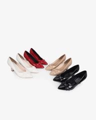 Giày Cao Gót Hạnh Dung Cổ Tim HD041086AD