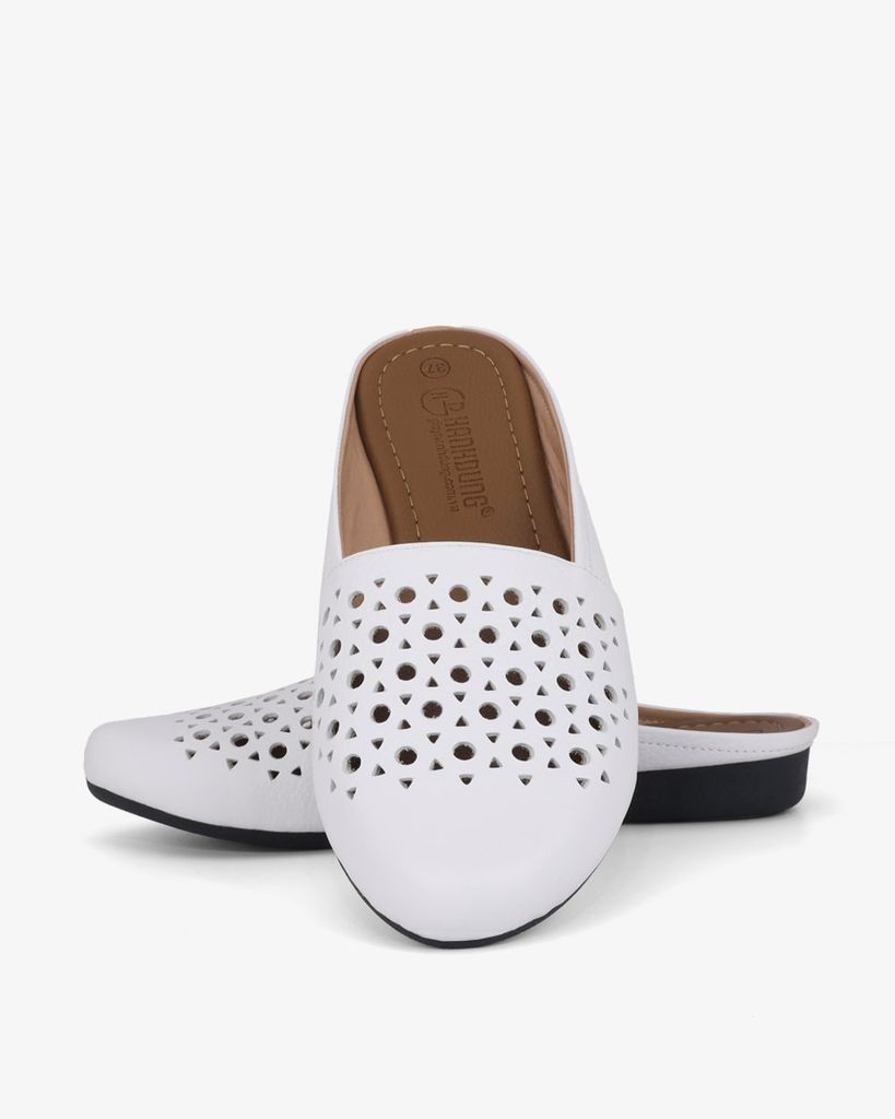 Dép Bít Mũi Hạnh Dung Đục Lỗ HD041094AD