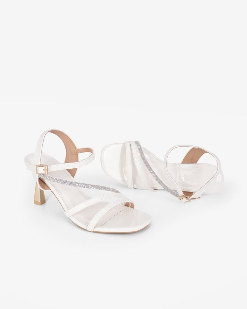 Sandal Cao Gót Hạnh Dung Dây Xoàn Xéo HD041097AD