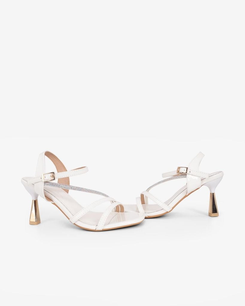Sandal Cao Gót Hạnh Dung Dây Xoàn Xéo HD041097AD