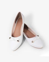 Giày Búp Bê Hạnh Dung Mũi Nhọn Nơ HD04952AD