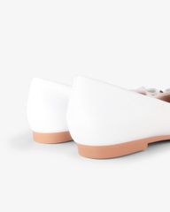 Giày Búp Bê Hạnh Dung Mũi Nhọn Nơ HD04952AD