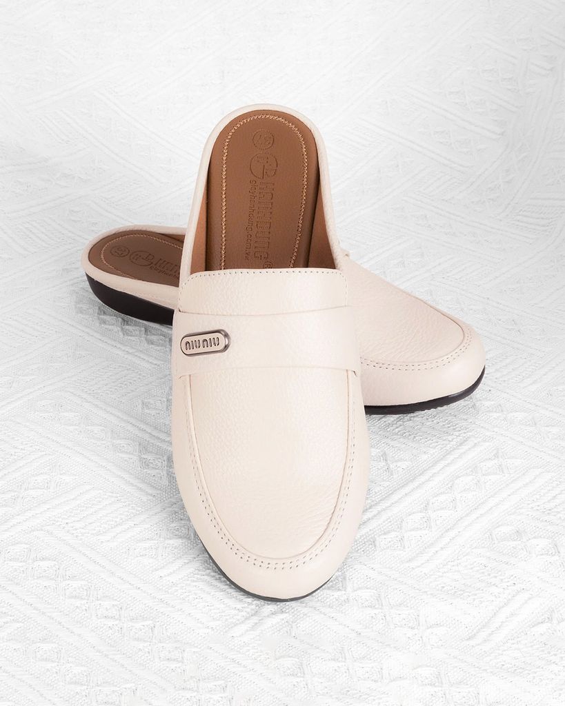 Dép Bít Mũi Hạnh Dung Mũi Tròn Nhẹ Êm HD04954AD