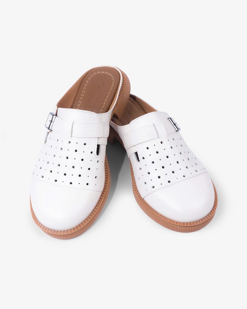 Dép Bít Mũi Hạnh Dung Mũi Tròn Họa Tiết HD04966AD