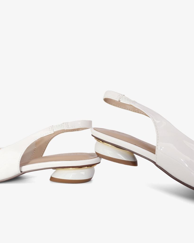 Giày Sandal Hạnh Dung Bít Mũi Khóa Nơ HD0655BA