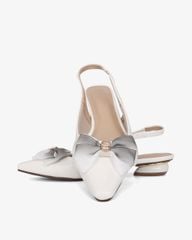 Giày Sandal Hạnh Dung Bít Mũi Khóa Nơ HD0655BA