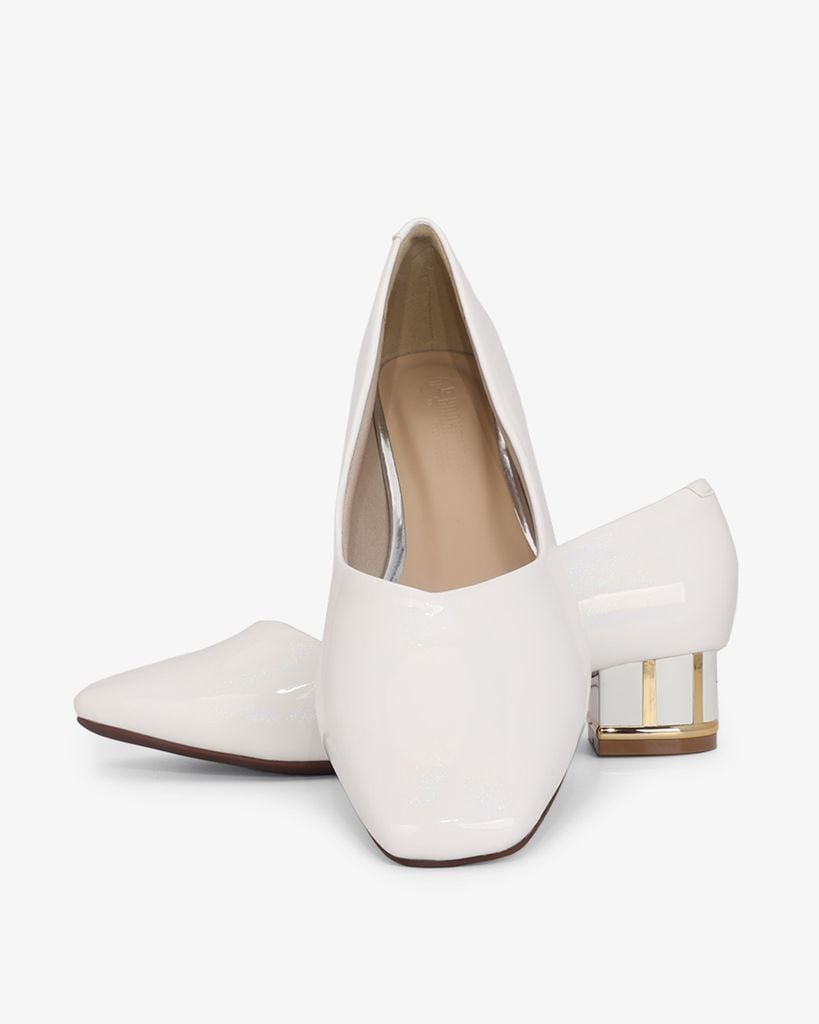 Giày Cao Gót Hạnh Dung Cổ Tim HD0656BA