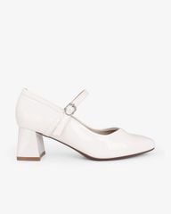 Giày Cao Gót Hạnh Dung Da Bóng Kim Tuyến HD0658BA