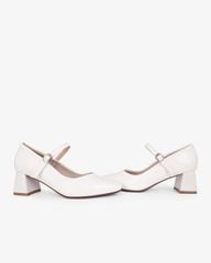 Giày Cao Gót Hạnh Dung Da Bóng Kim Tuyến HD0658BA