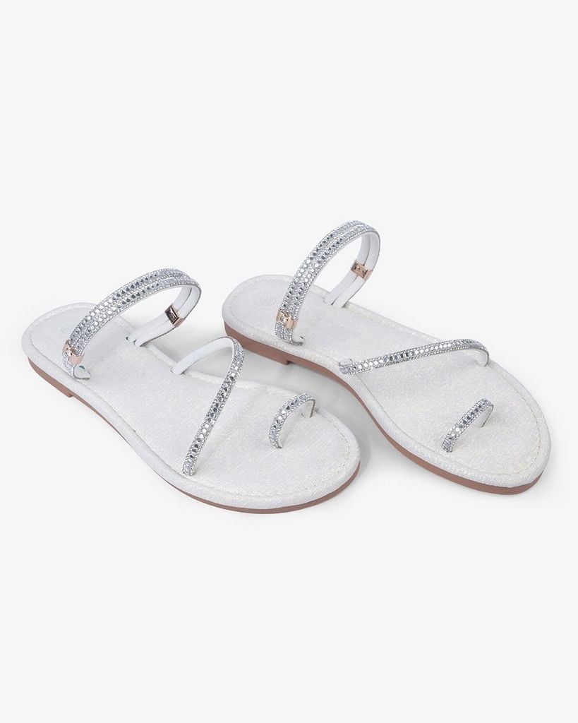 Dép Xẹp Hạnh Dung Xỏ Ngón Kim Sa HD1107AV