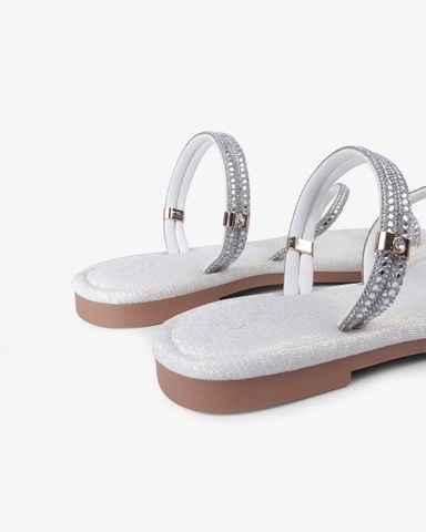 Dép Xẹp Hạnh Dung Xỏ Ngón Kim Sa HD1107AV