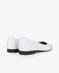 Giày Búp Bê Hạnh Dung Trơn Mũi Vuông HD11108AV