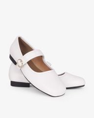 Giày Búp Bê Hạnh Dung Mũi Vuông Trơn HD11109AV