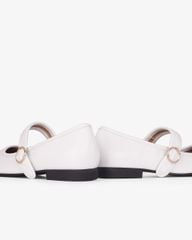 Giày Búp Bê Hạnh Dung Mũi Vuông Trơn HD11109AV