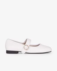 Giày Búp Bê Hạnh Dung Mũi Vuông Trơn HD11109AV