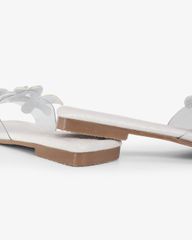 Dép Xẹp Hạnh Dung Quai Hoa Trong Suốt HD11122AV