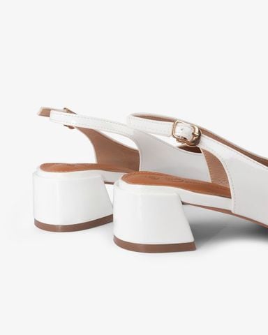 Sandal Cao Gót Hạnh Dung Mũi Vuông Đính Đá HD1112AV