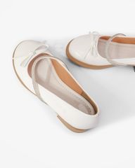 Giày Cao Gót Hạnh Dung Nơ Mảnh Quai Xoàn HD11133AV