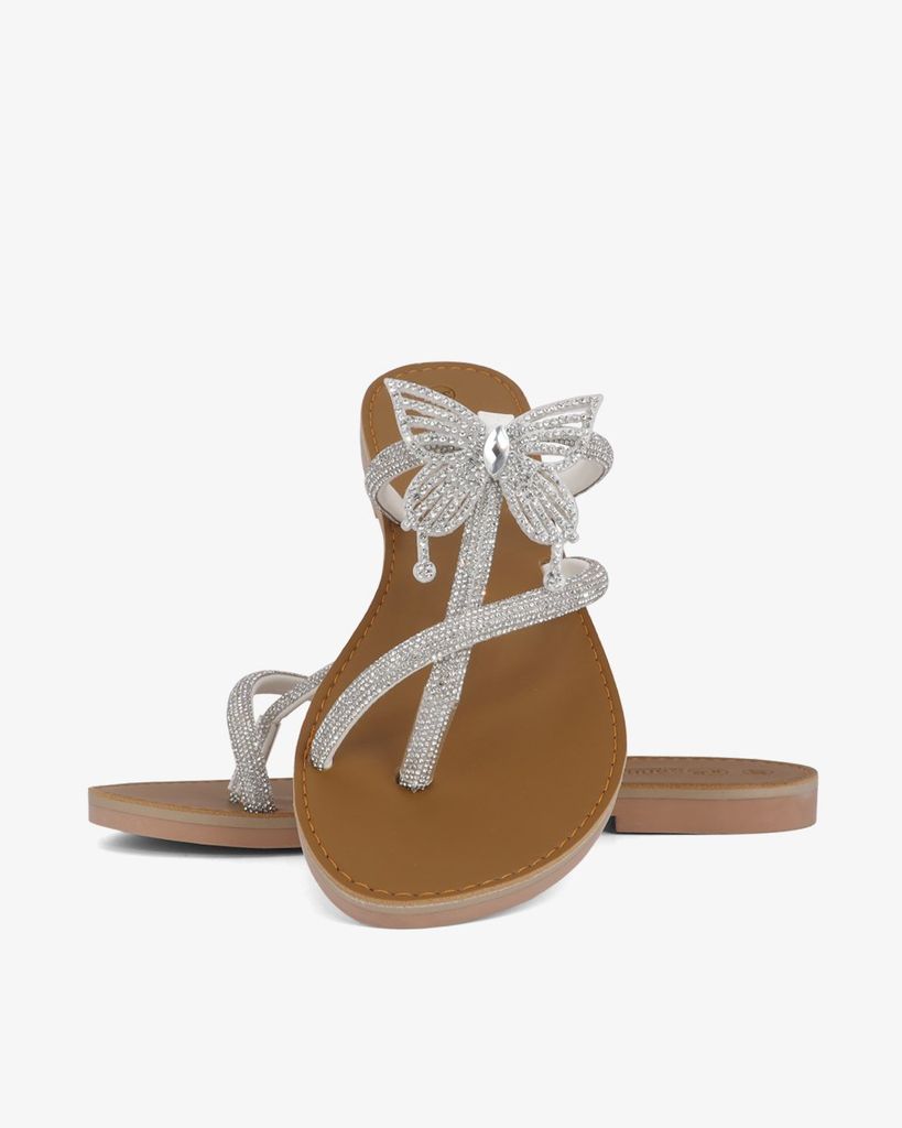 Dép Xẹp Hạnh Dung Quai Kẹp Xoàn HD11135AV