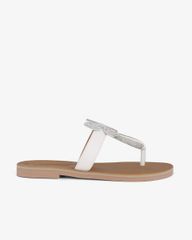 Dép Xẹp Hạnh Dung Quai Kẹp Hoa Xoàn HD11136AV