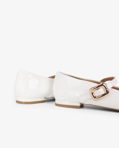 Giày Búp Bê Hạnh Dung Si Bóng HD11143AV