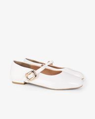 Giày Búp Bê Hạnh Dung Si Bóng HD11143AV