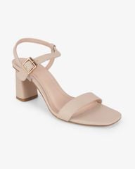 Sandal Hạnh Dung Cao Gót Quai Ngang Mảnh HD11158AV