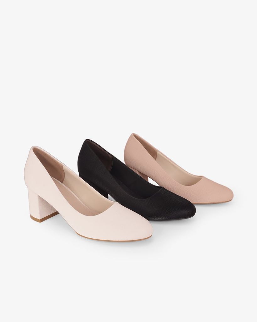 Giày Cao Gót Hạnh Dung Si Da Rắn HD11162AV