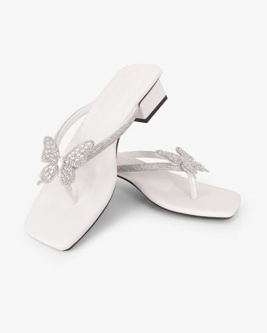 Dép Cao Gót Hạnh Dung Xỏ Ngón  Khóa Hoạt Hình