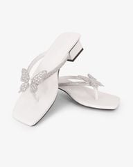 Dép Cao Gót Hạnh Dung Xỏ Ngón  Khóa Hoạt Hình