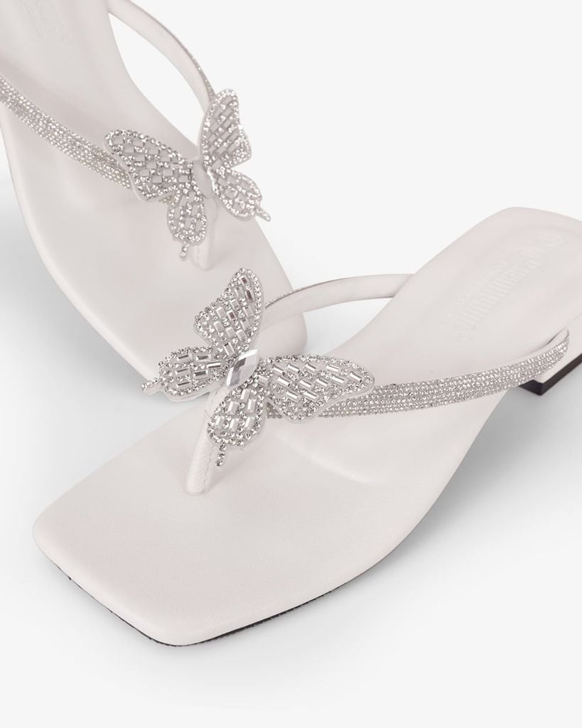 Dép Cao Gót Hạnh Dung Xỏ Ngón  Khóa Hoạt Hình