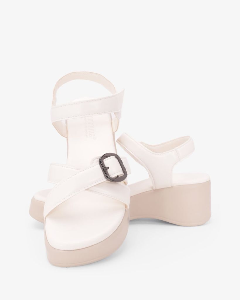Sandal Đế Xuồng Hạnh Dung Quai Đan Chéo Khóa HD11171AV