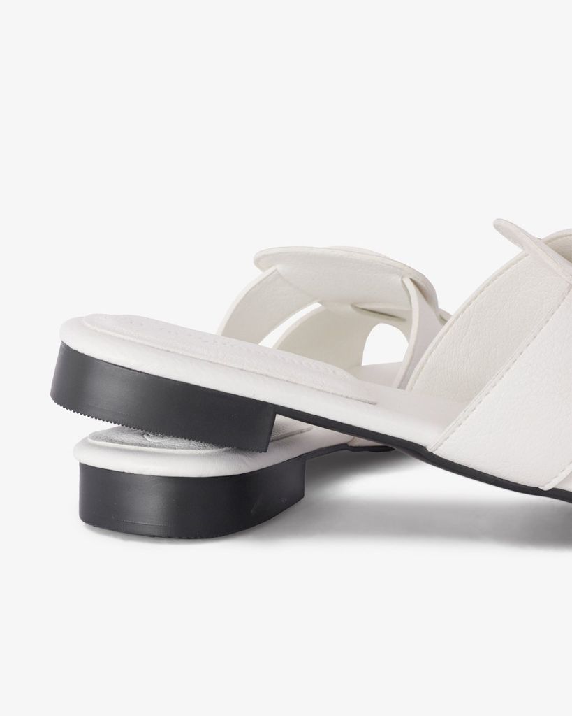 Dép Bít Mũi Hạnh Dung Quai Phối Tầng HD1182AV