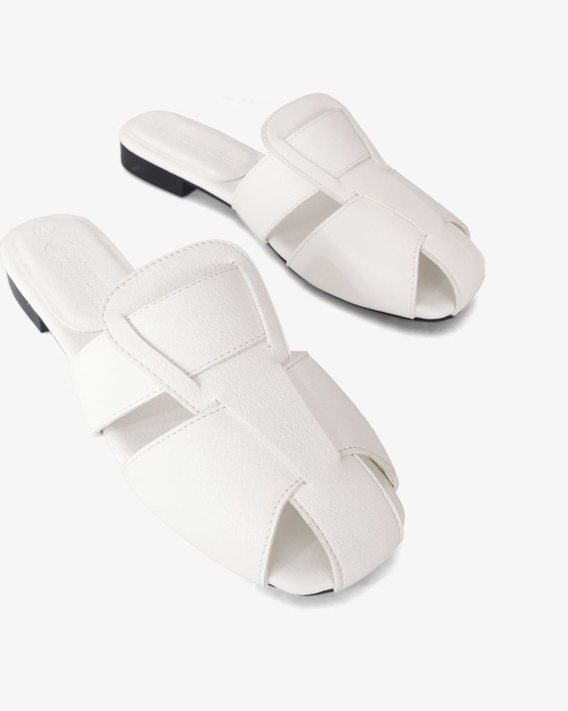 Dép Bít Mũi Hạnh Dung Quai Phối Tầng HD1182AV