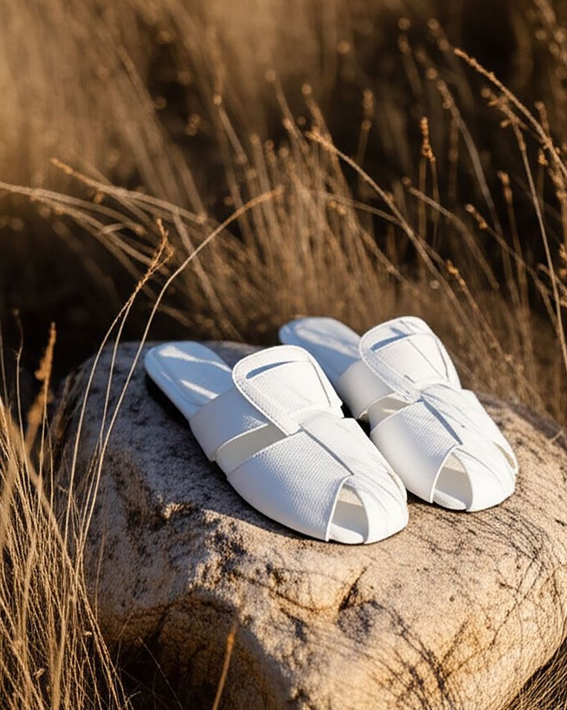 Dép Bít Mũi Hạnh Dung Quai Phối Tầng HD1182AV