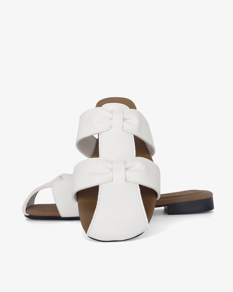 Dép Bít Mũi Hạnh Dung Quai Hai Tầng Nơ HD1184AV