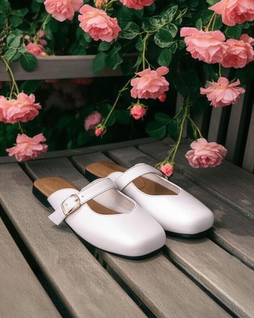 Dép Bít Mũi Hạnh Dung Quai Khóa HD1187AV