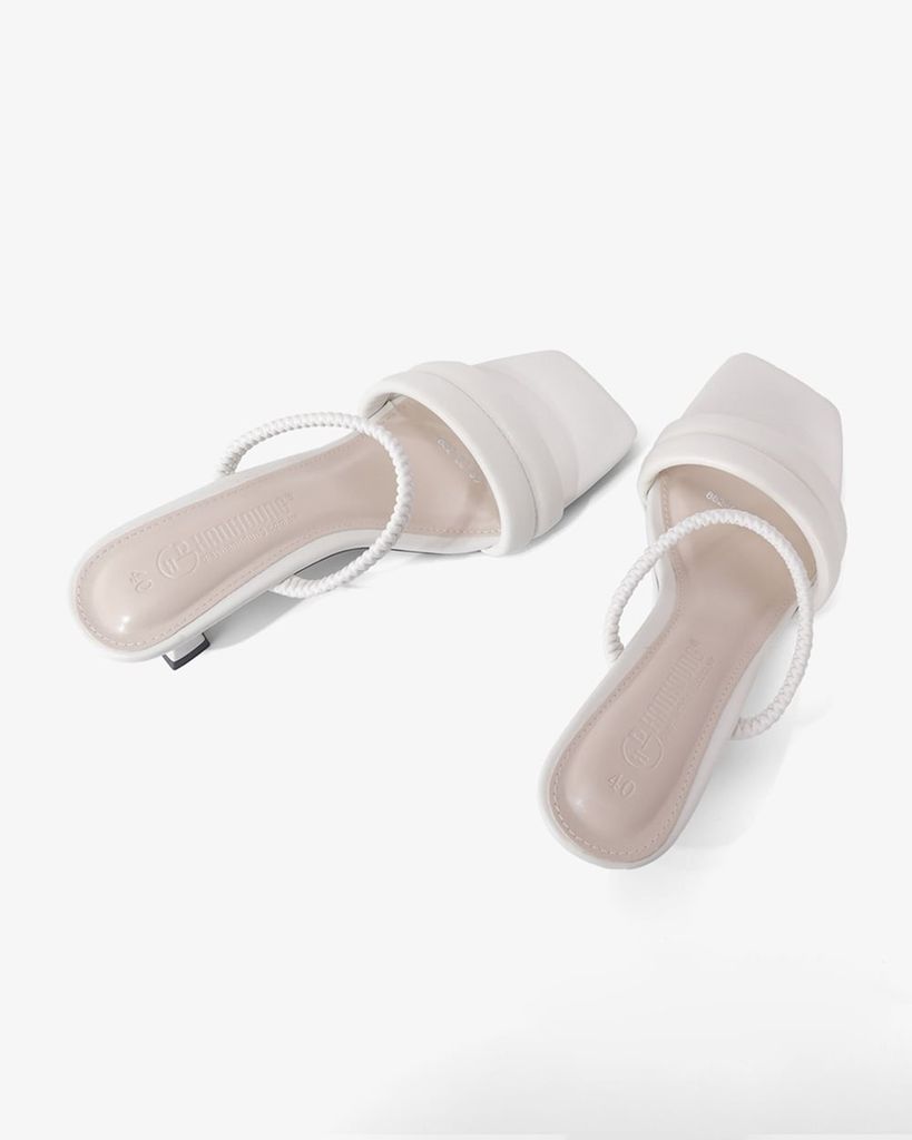 Sandal Cao Gót Hạnh Dung Quai Thun HD12285AM