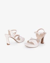 Sandal Hạnh Dung Cao Gót Quai Chéo N HD12299AM