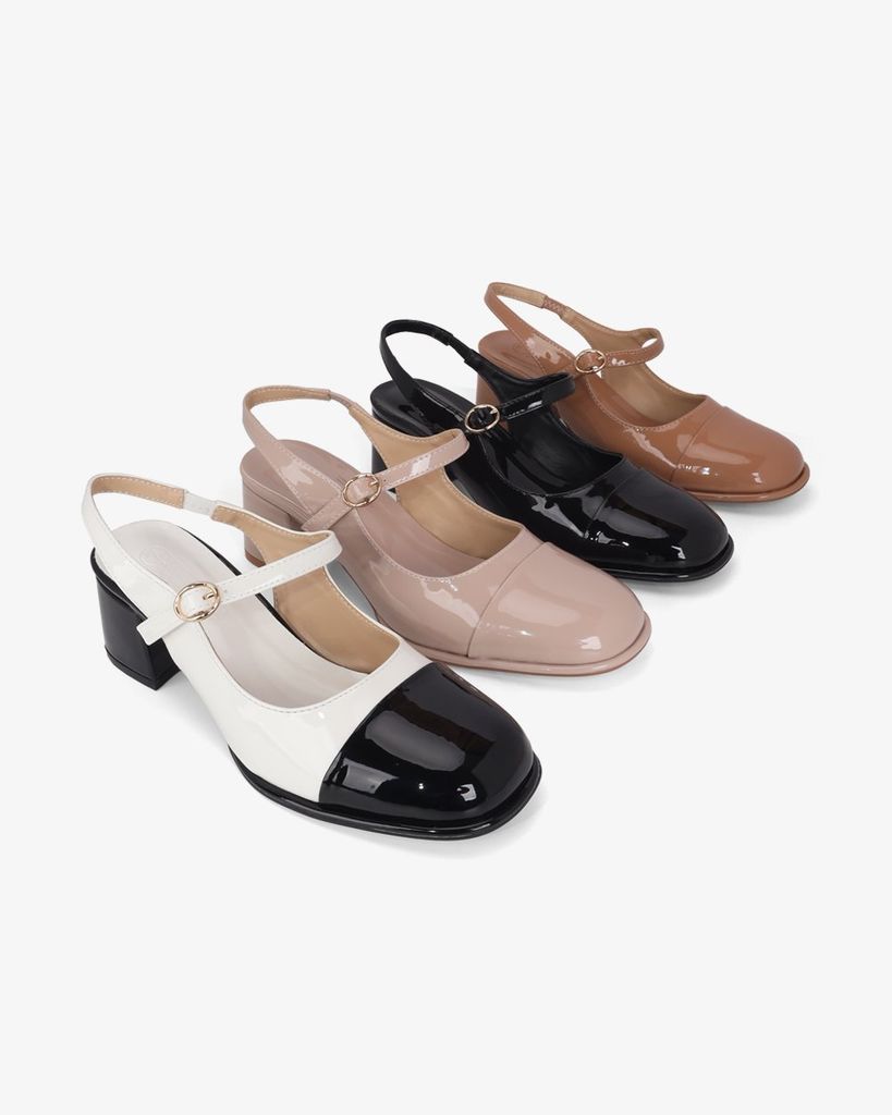 Giày Sandal Hạnh Dung Mũi Tròn HD1503CH