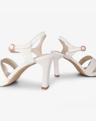 Sandal Cao Gót Hạnh Dung Quai Bóng Chữ H HD27311BI