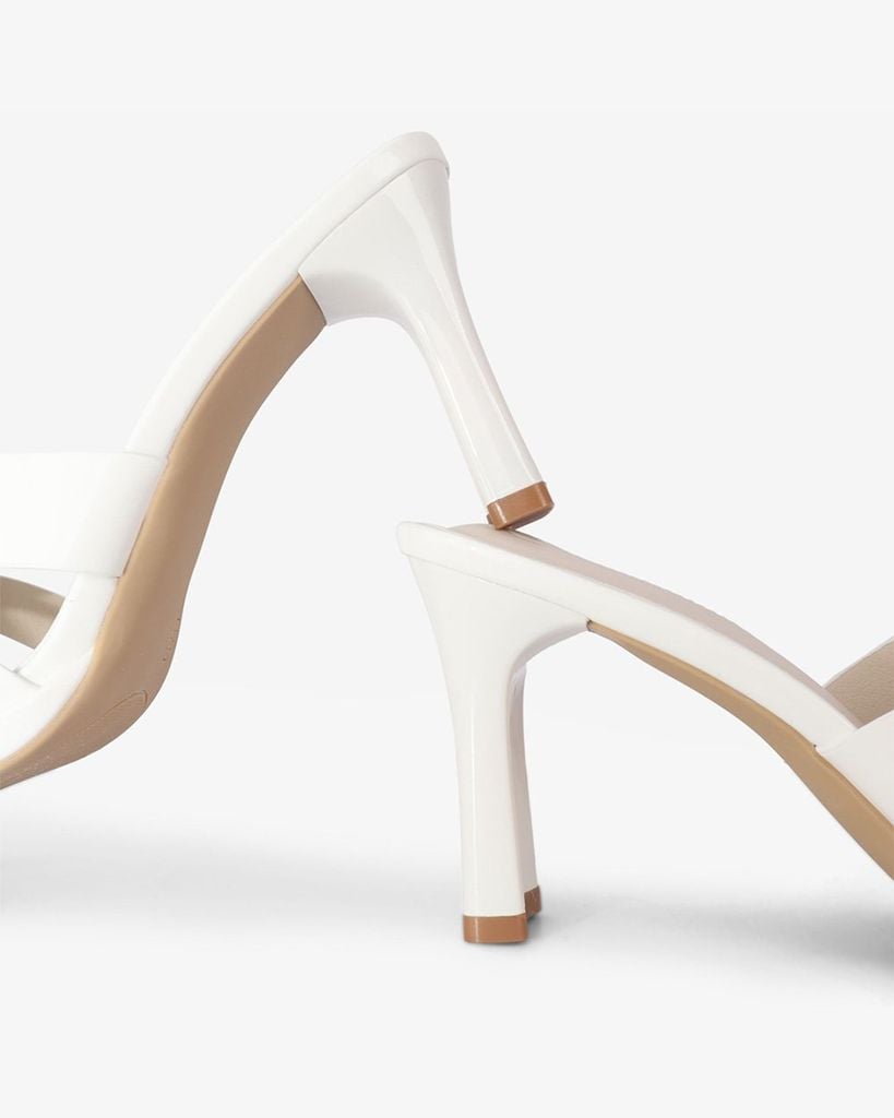 Dép Cao Gót Hạnh Dung Quai Luồn Gót Thanh Lịch HD27313BI