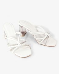 Dép Cao Gót Hạnh Dung Quai Mảnh Xoàn Rút Gót Mica HD29177AY