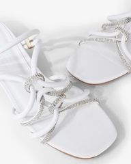 Sandal Cao Gót Hạnh Dung Quai Luồn Xoàn Gót Mica HD29178AY