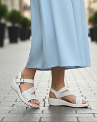 Sandal Đế Xuồng Hạnh Dung Quai Laser HD29179AY